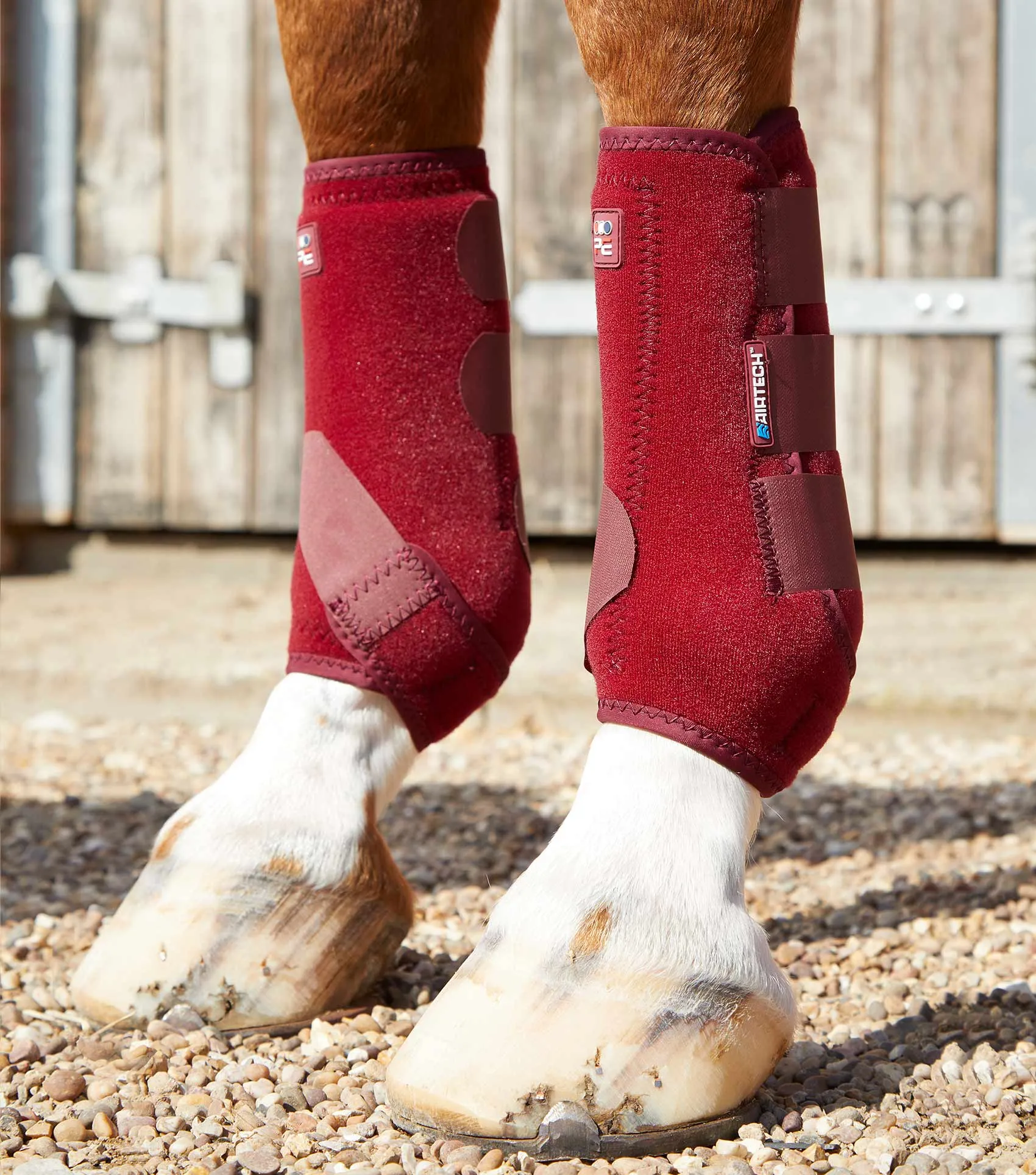 Air-Tech Sports Medicine Boots Burgundy