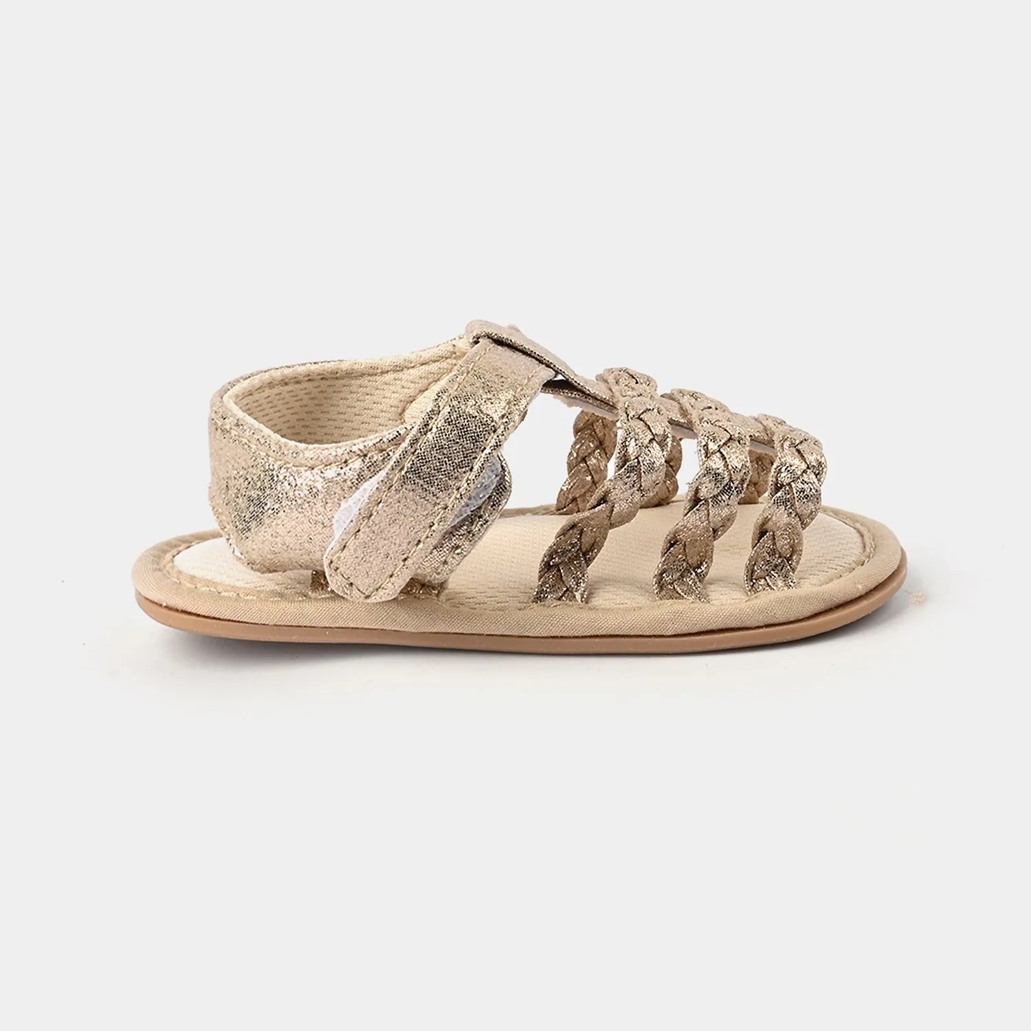 Baby Girl Shoes H30-Gold