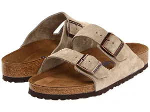 Birkenstock Arizona Suede Soft Footbed