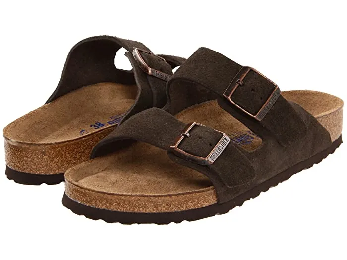 Birkenstock Arizona Suede Soft Footbed