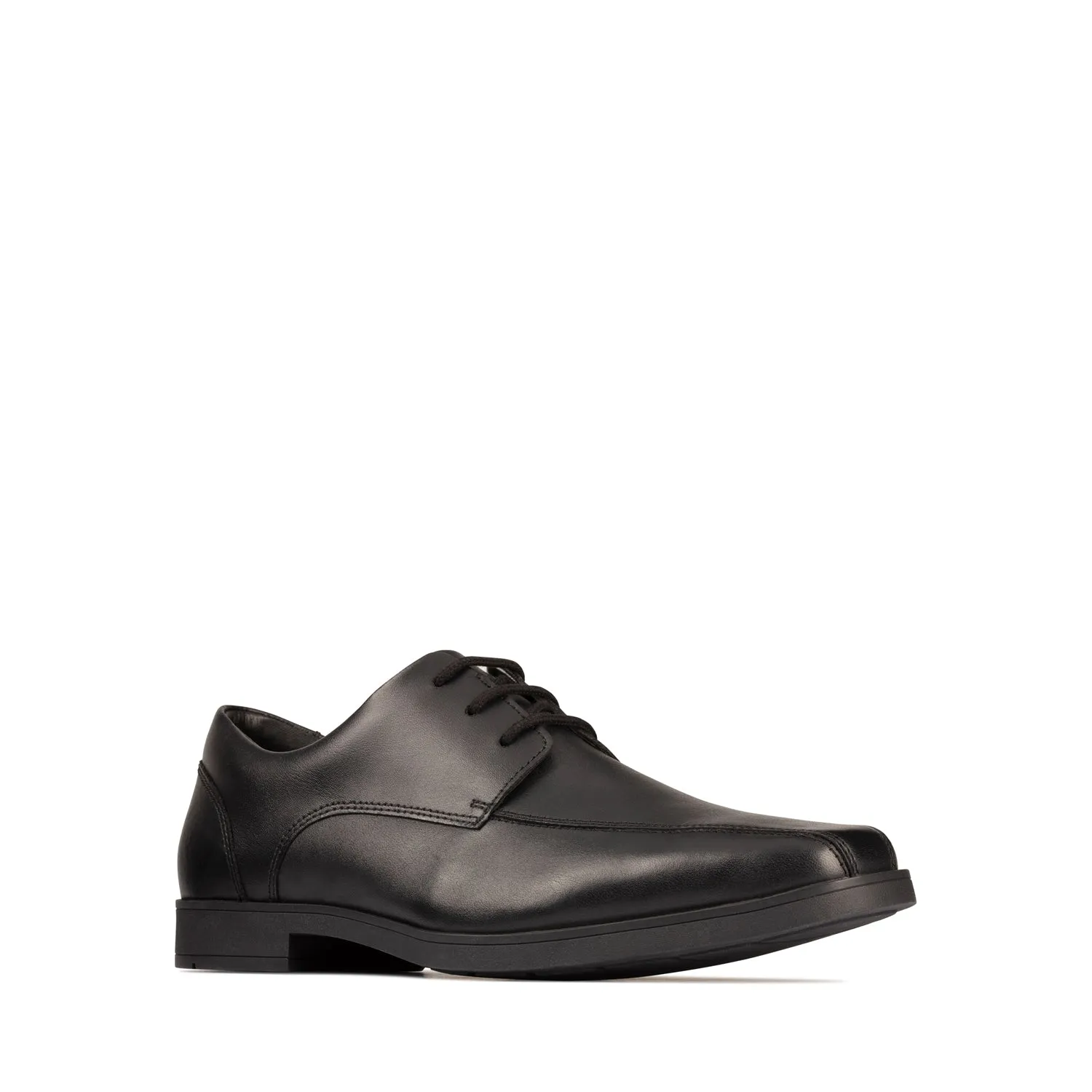 Boys - Scala Step Youth Black Leather