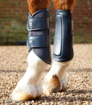 Carbon Air-Tech Double Locking Brushing Boots Navy