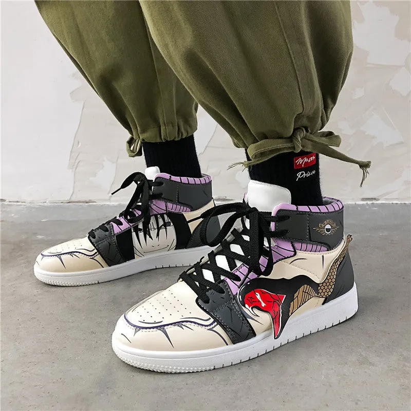 Code Naruto joint aj1 Naruto Payne Air Force One 2024 new trend high-top shoes men V18