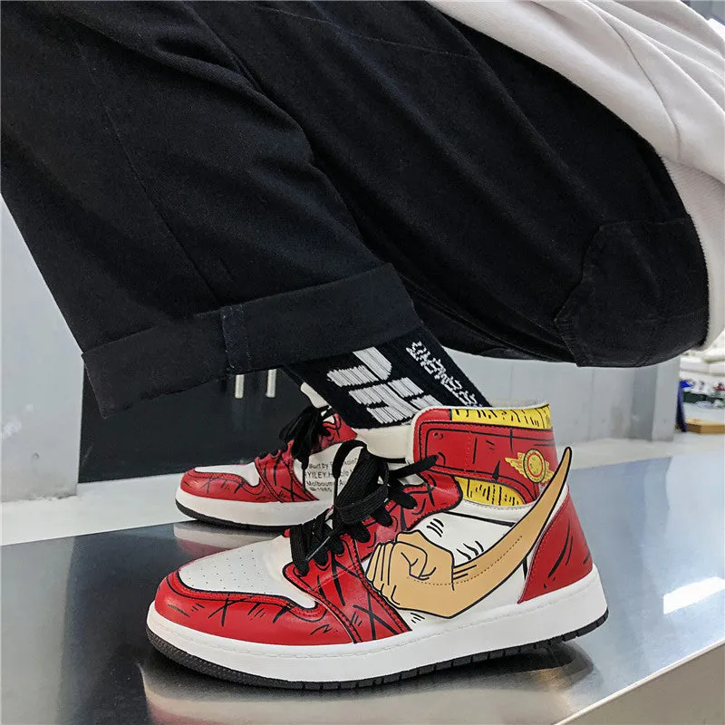 Code Naruto joint aj1 Naruto Payne Air Force One 2024 new trend high-top shoes men V18