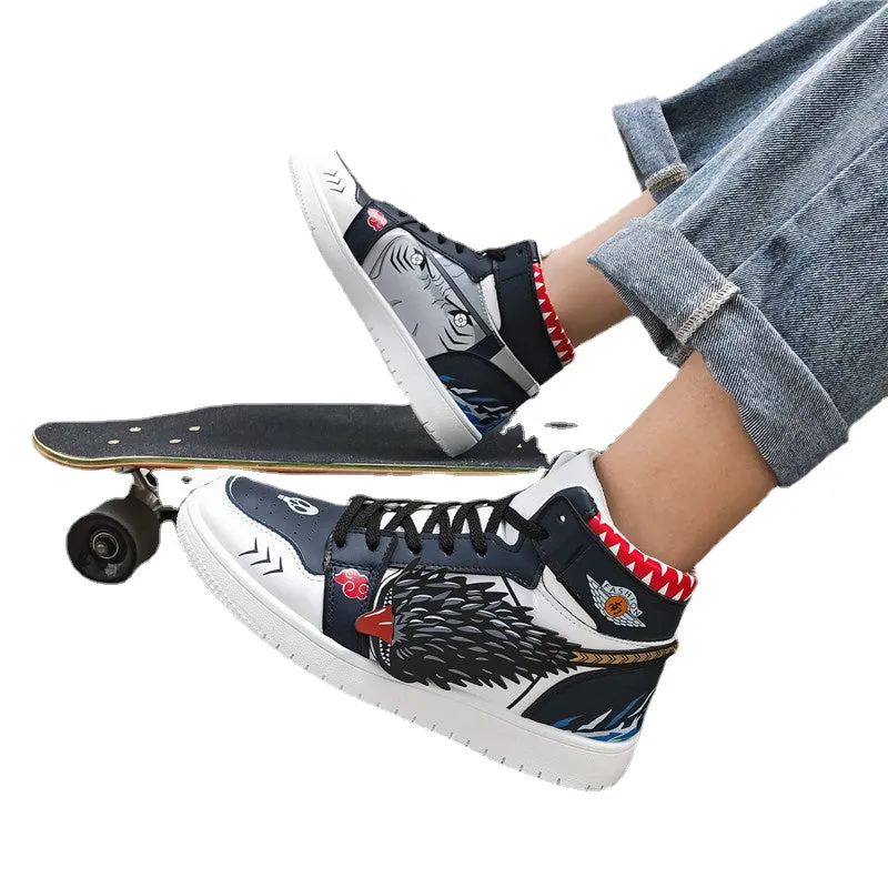 Code Naruto joint aj1 Naruto Payne Air Force One 2024 new trend high-top shoes men V18