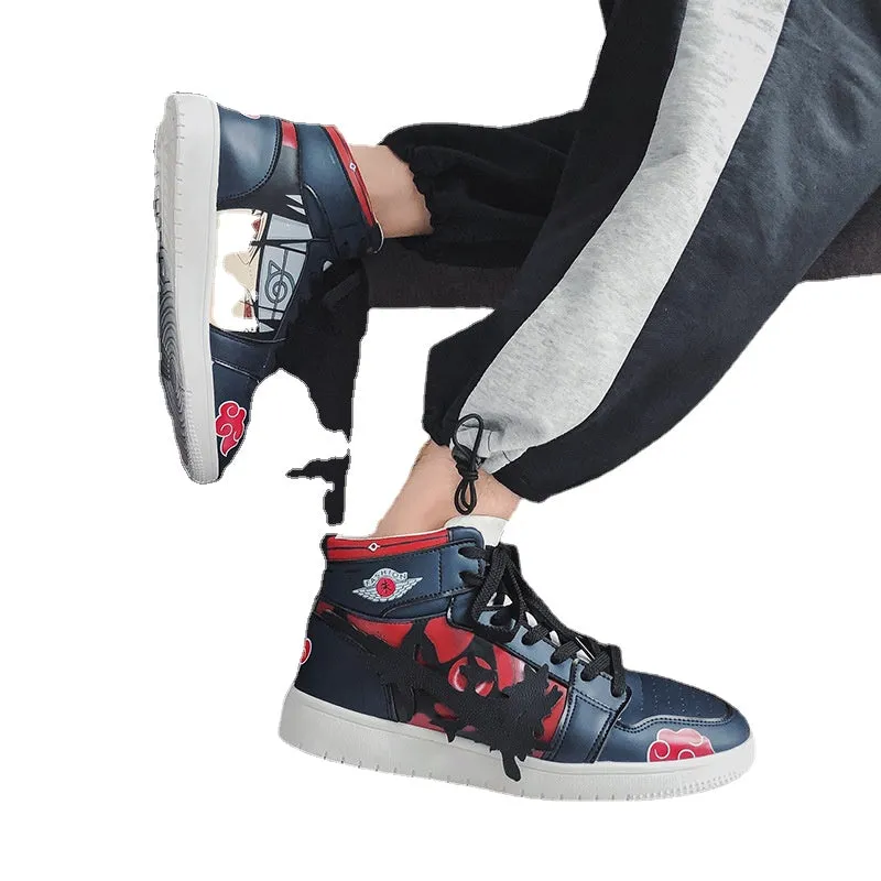 Code Naruto joint aj1 Naruto Payne Air Force One 2024 new trend high-top shoes men V18