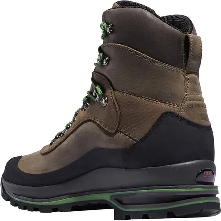 Danner men's Crag Rat hiking boots, Brown/Green