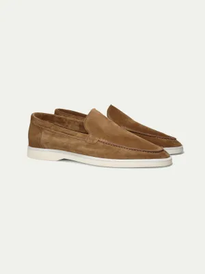 Golden Brown Yacht Loafers