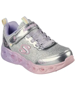 Heart Lights Color in Silver Multi by Skechers