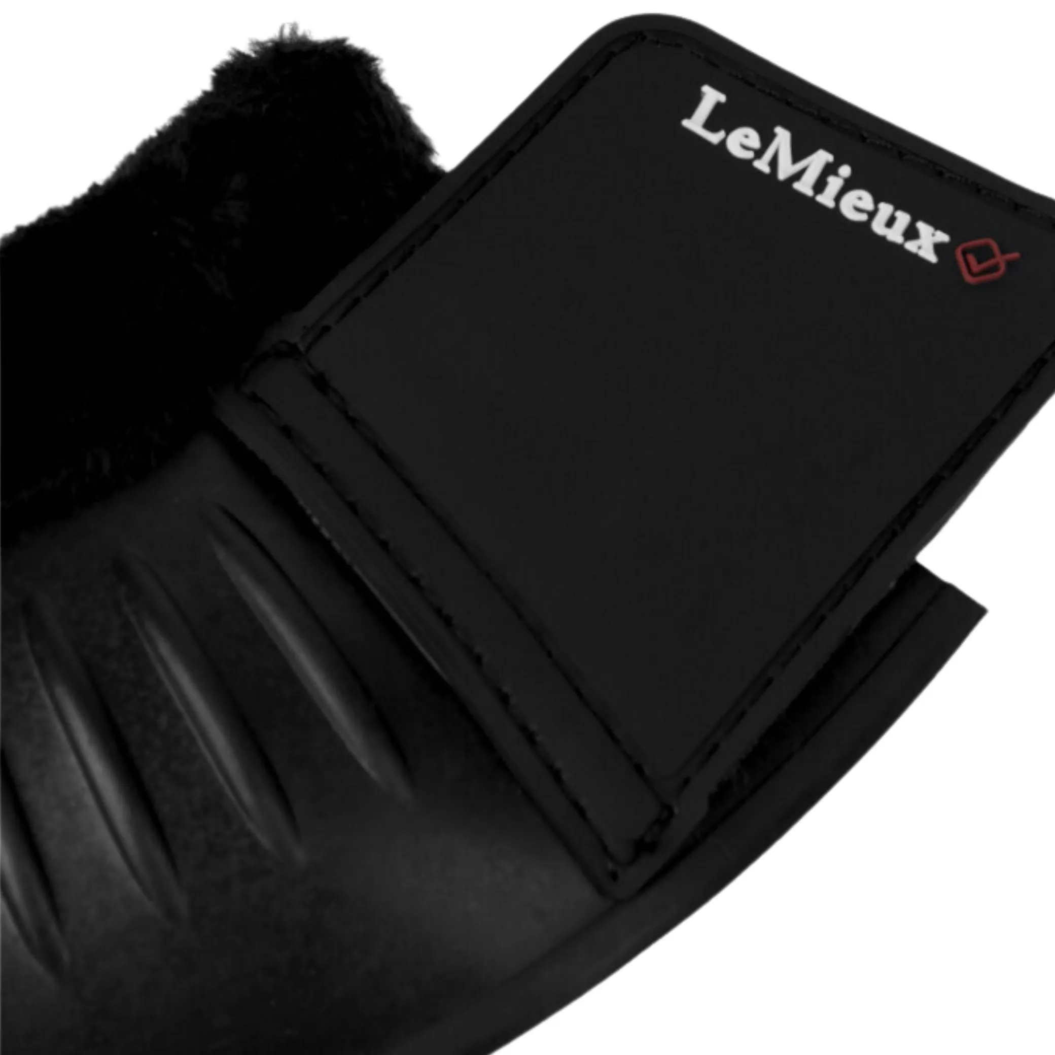 LeMieux Rubber Bell Boots with Fleece