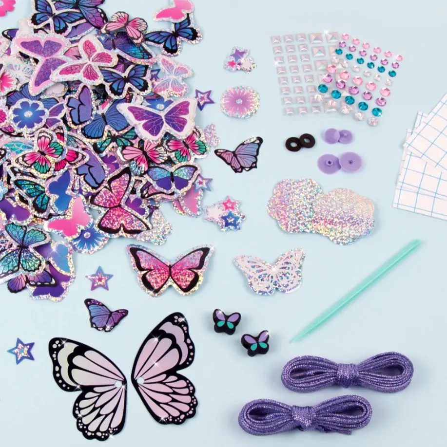 Make It Real Sticker Chic Butterfly Bling