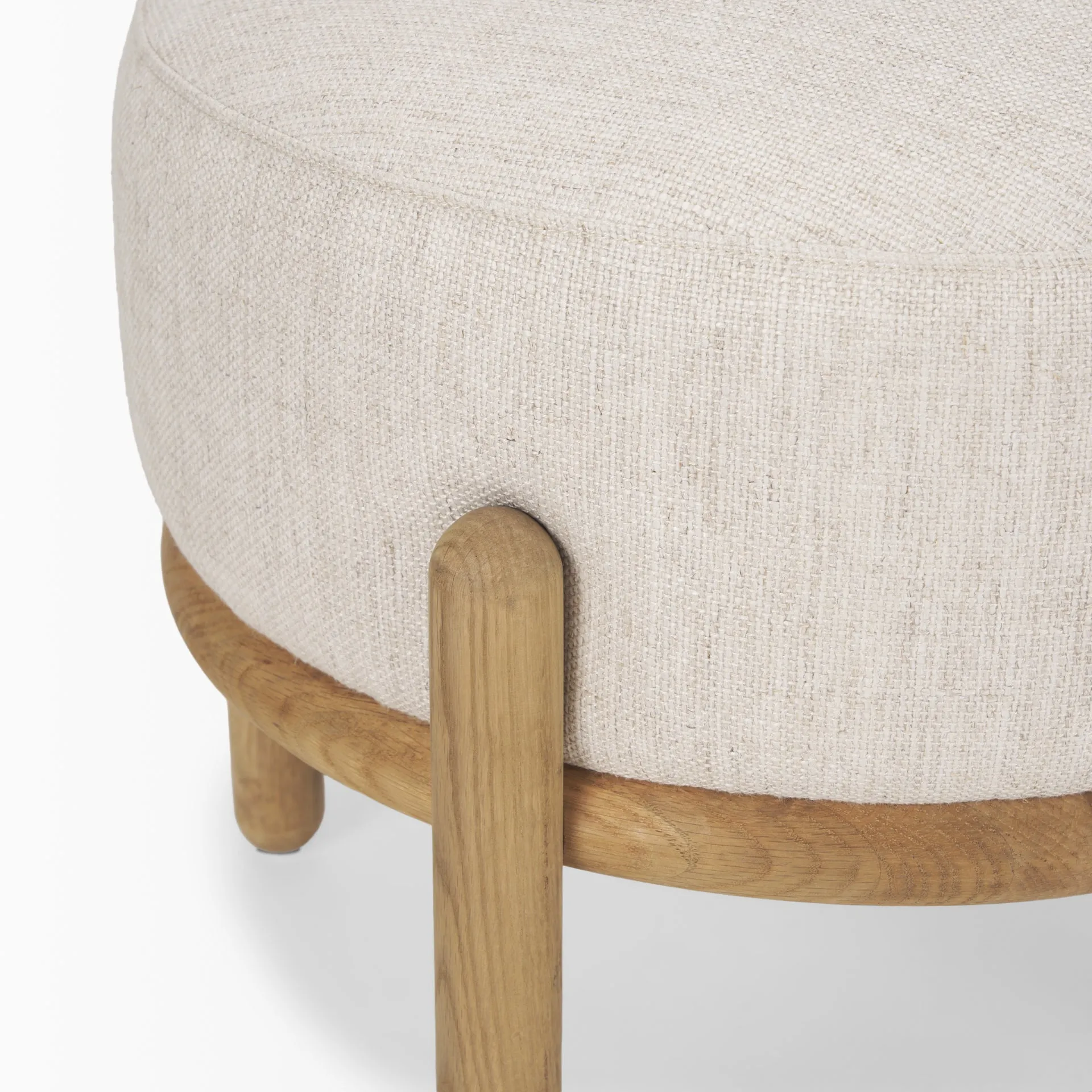 Maya Stool in Light Wash