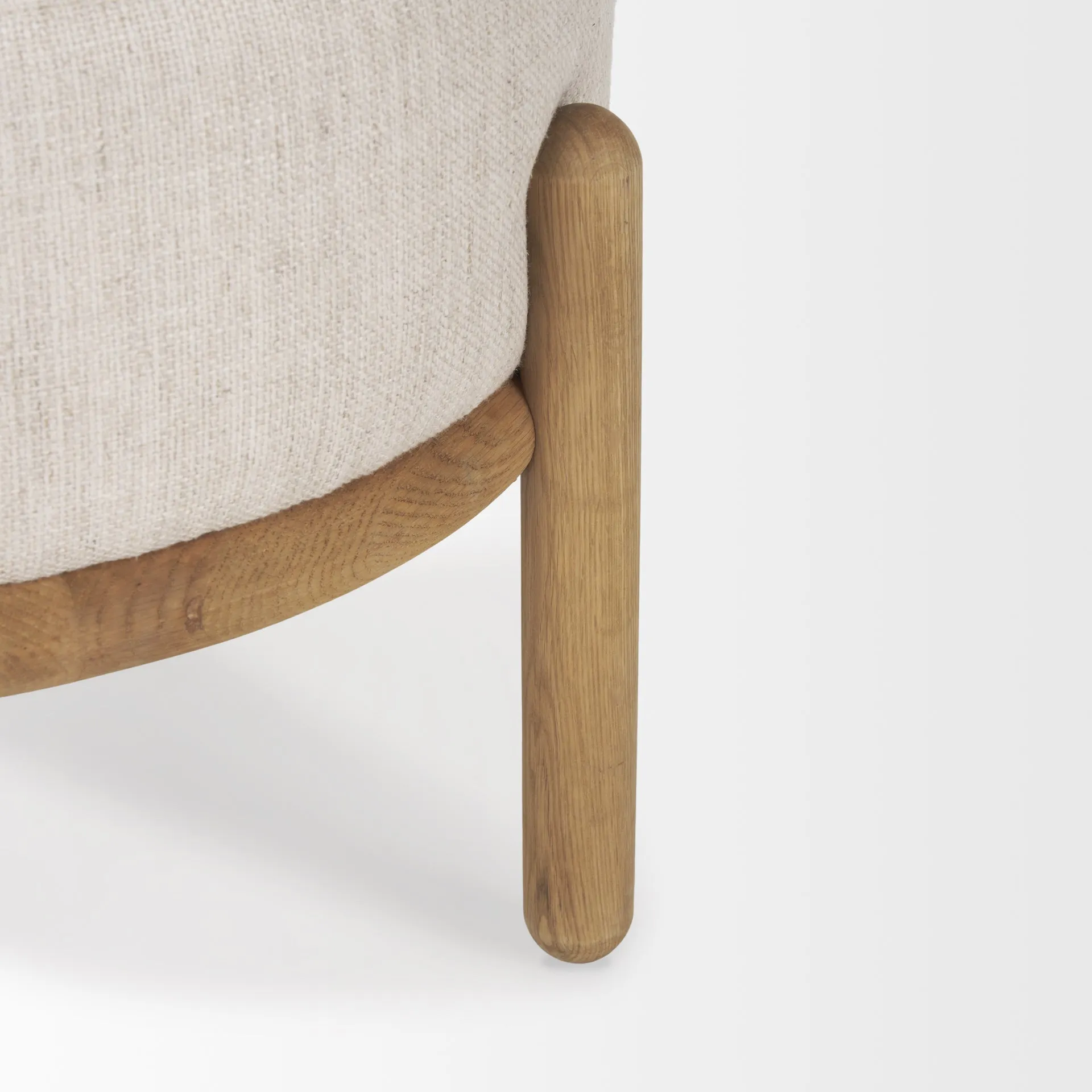 Maya Stool in Light Wash