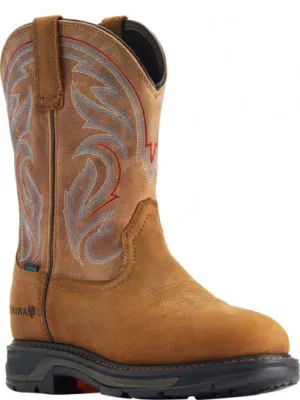 Men's Ariat Work Hog H20 Soft Toe Pull On Work Boot - 10045436