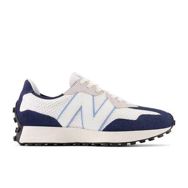 New Balance 327 'Navy Light Blue' sneakers, white