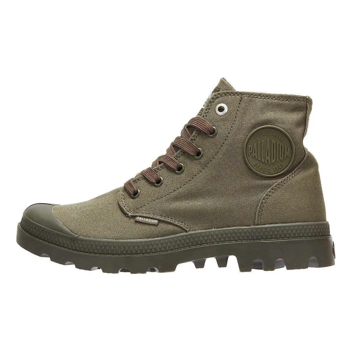 Palladium Pampa Hi Mono Chrome Green Boots