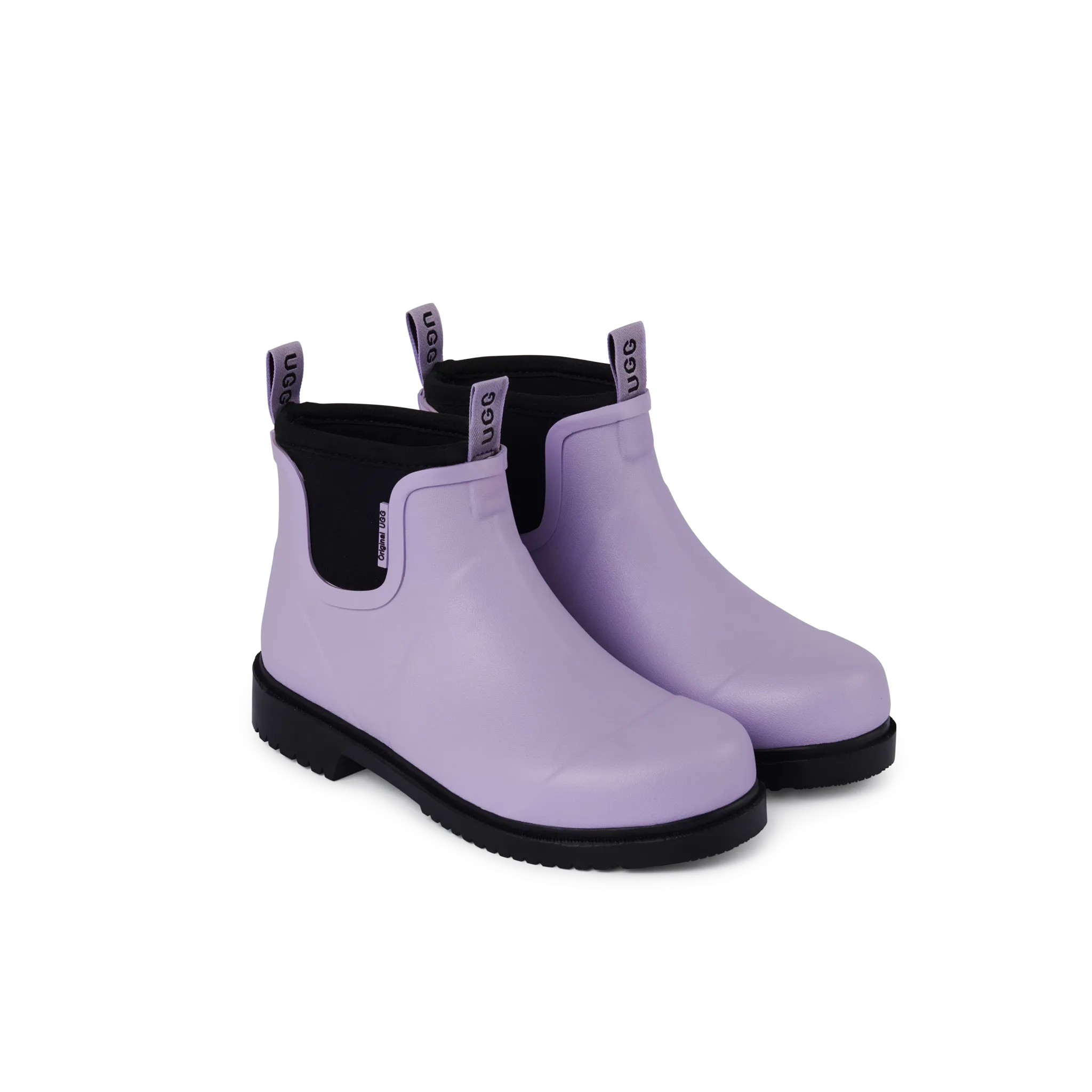 Pettie Gumboot Lilac & Black