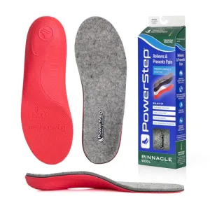 PowerStep Wool Insoles Arch Support Wool Orthotic, Temperature Control Insoles