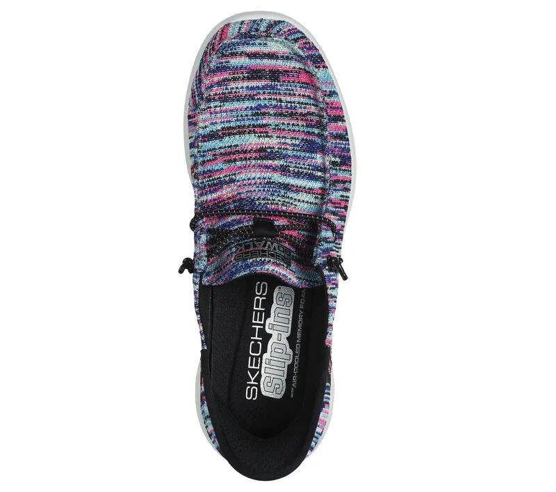 Skechers Womens Slip-ins Go Walk Joy Halen Black Multi