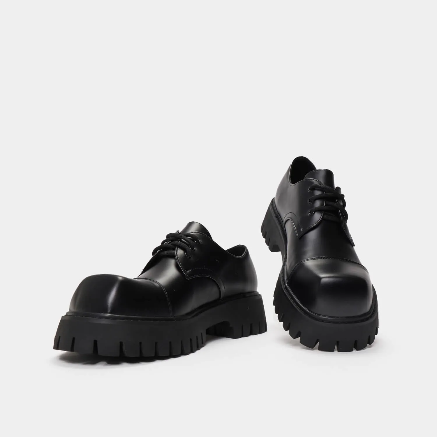 The Corrupter Men's Square Toe Shoes