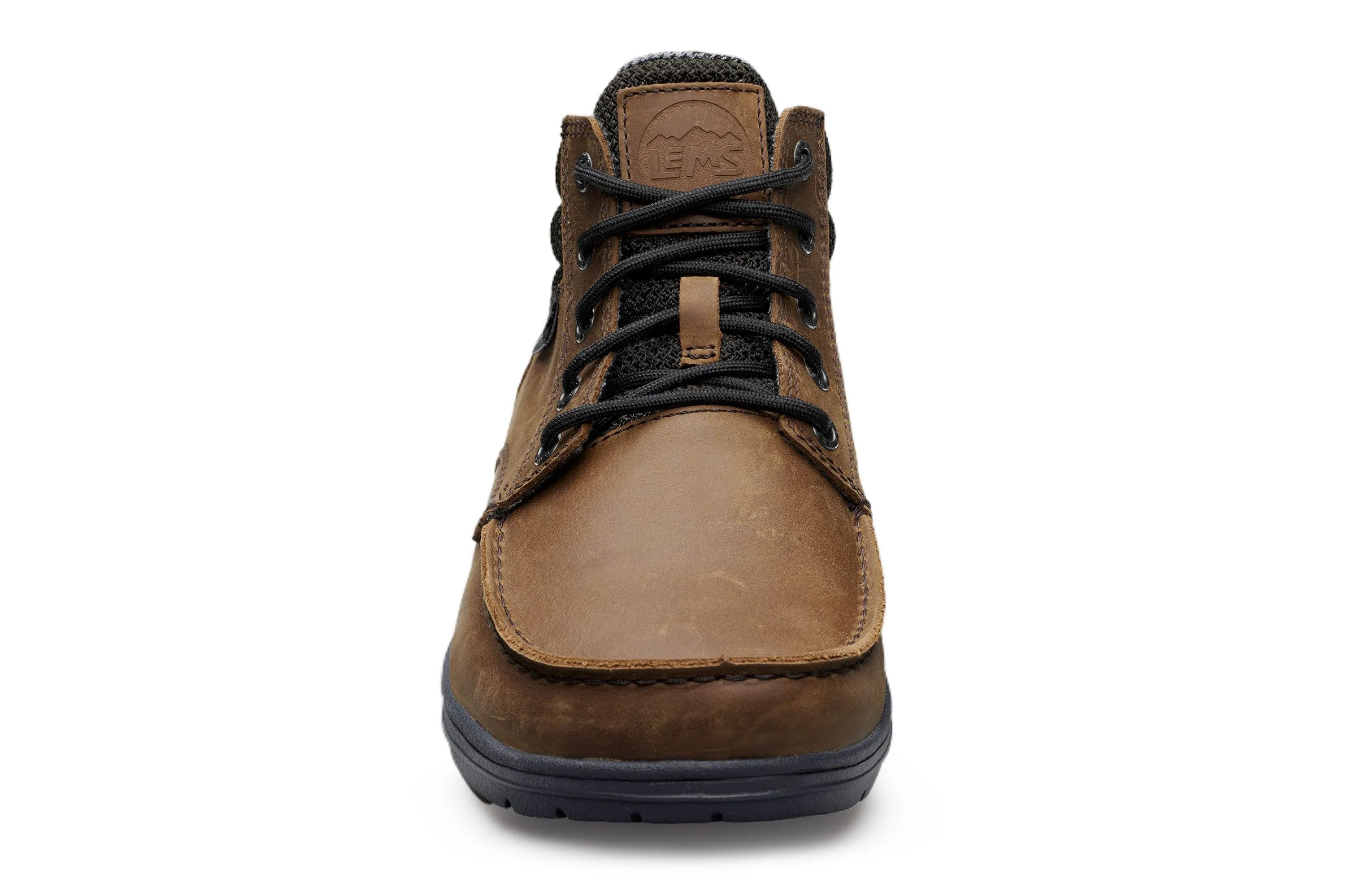 Unisex Lems Boulder Boot Mid Leather Color: Umber