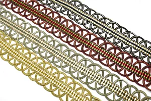 Wavy Loop Braided Gimp Trim 2" - by the yard