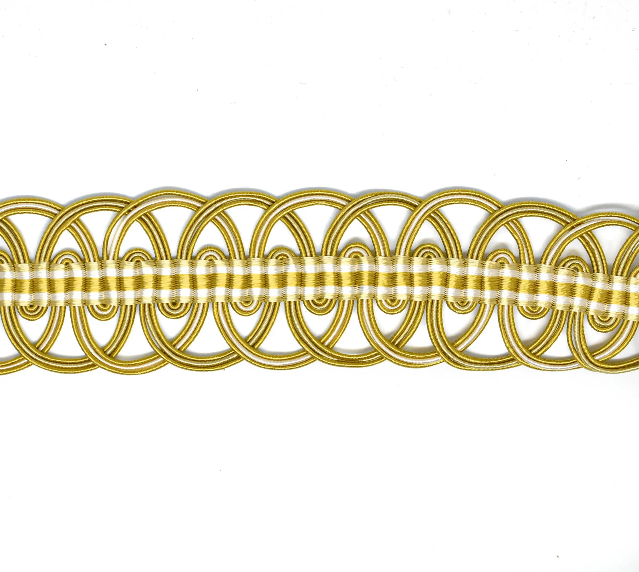 Wavy Loop Braided Gimp Trim 2" - by the yard