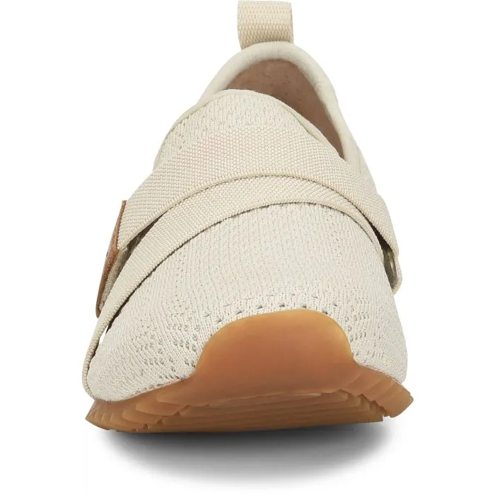 Women's Born Newbury Color: Cream Knit Fabric